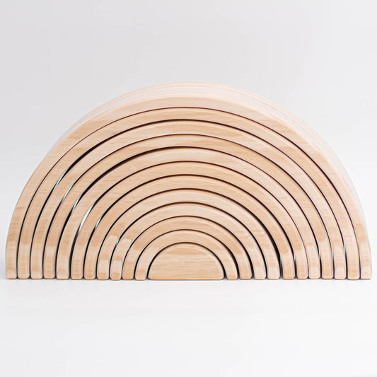 Stor stable-regnbue - naturlig tre