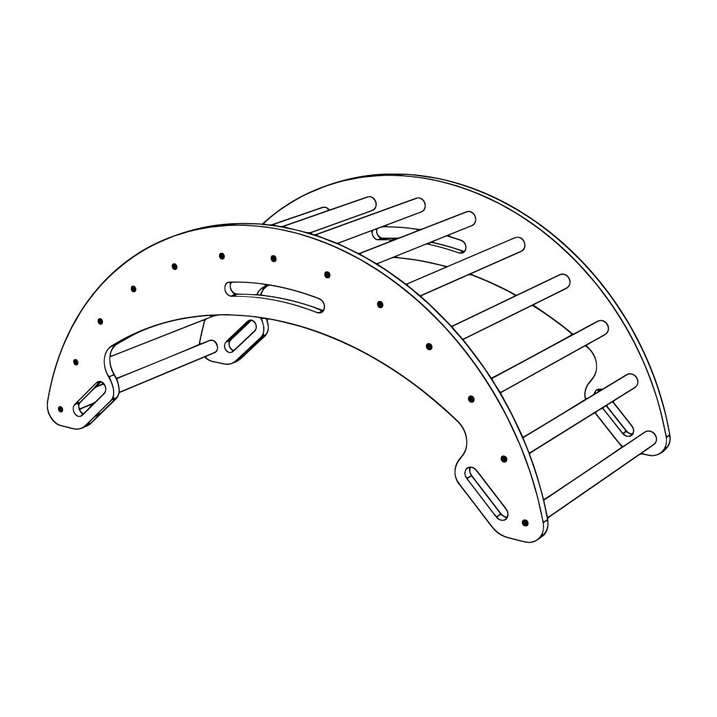 Klatrestativ – Klatrebue – Pikler Bue for Barn