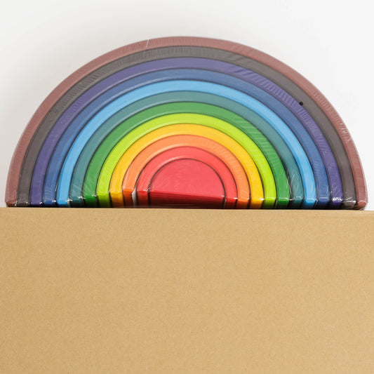 Stor stable-regnbue - omvendte regnbuefarger